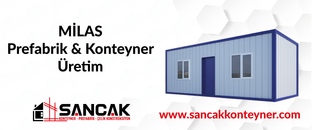 milas konteyner prefabrik